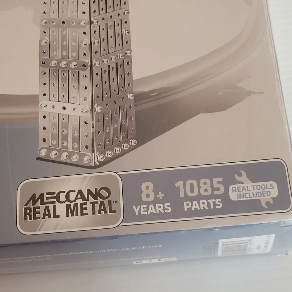 Meccano Erector Big Ben Special Edition Set Clock Tower Of London Steelers New